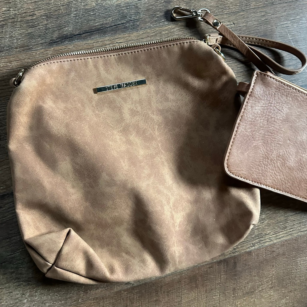 Women's Steve Madden Brown Bag and wallet